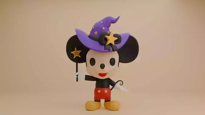 Halloween wizard mickey mouse 01