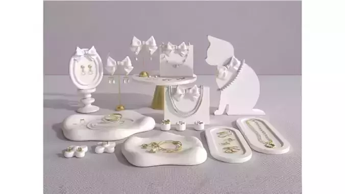 Sweet element style light luxury jewelry