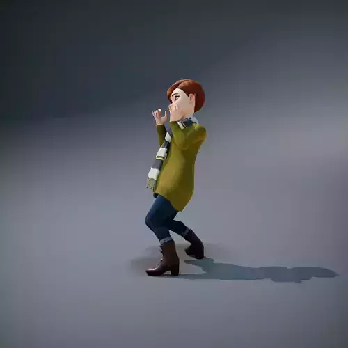 Librarian Character Style model pack