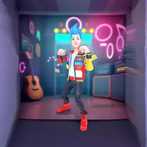 Colorful Punk Character model pack