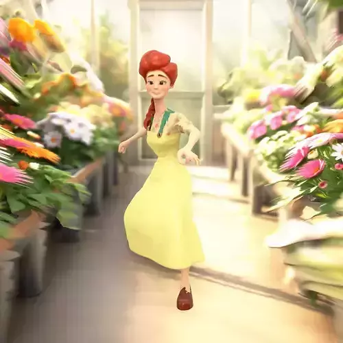 Charming Apron Character model pack