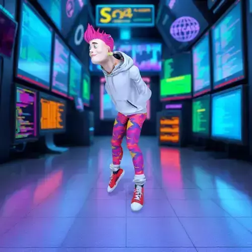 Vibrant Hoodie Character model pack