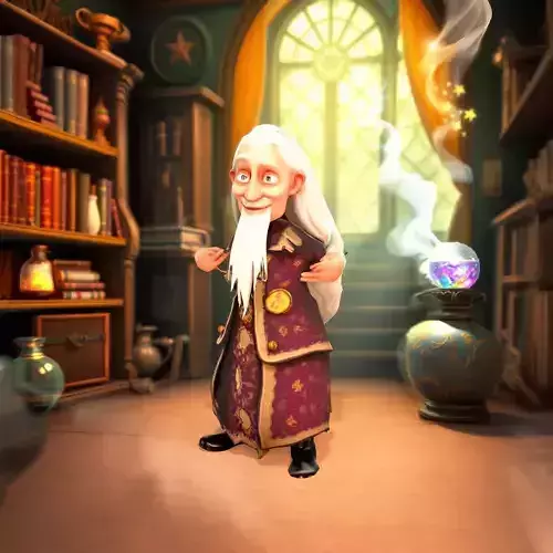 Wise Wizard Character model pack