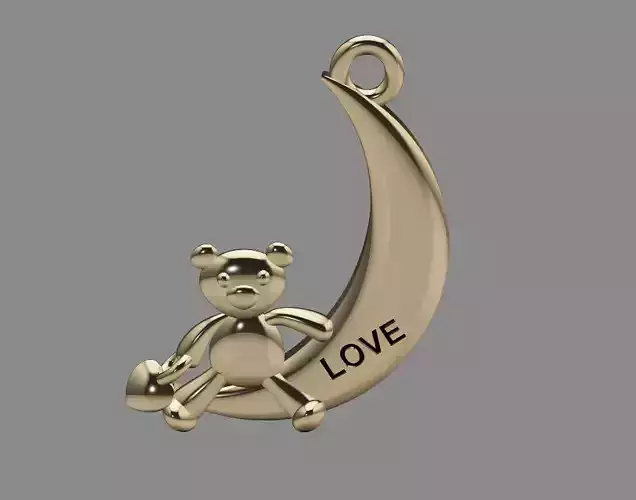 Teddy Bear Charm