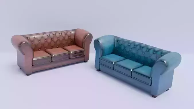Leather sofa