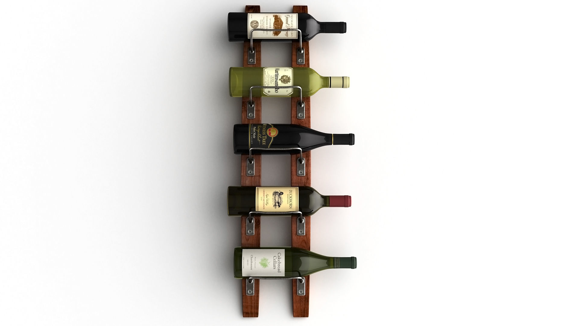 Wine Rack 2 3D model_5