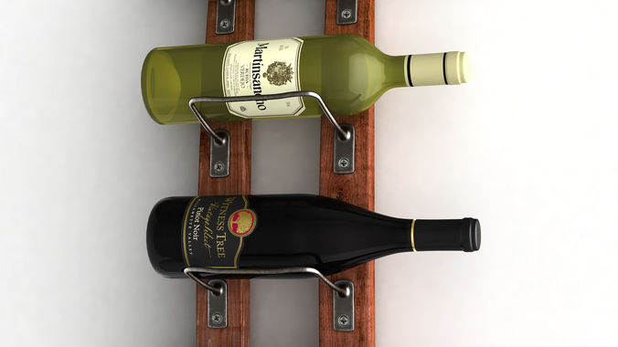 Wine Rack 2 3D model