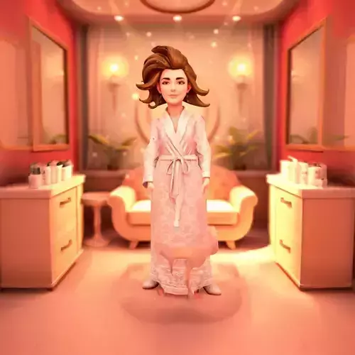 Elegant Robe Character model pack