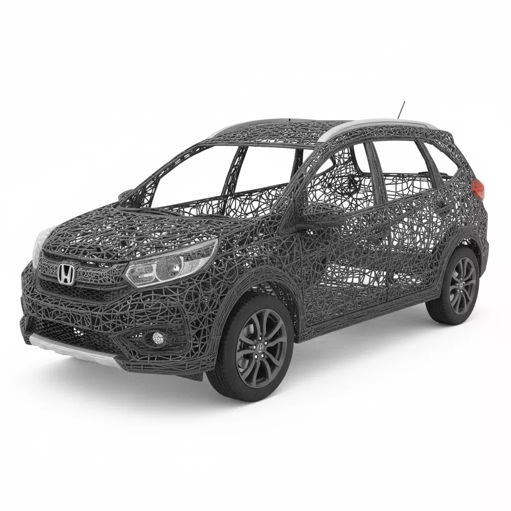 BRV Car 3D Model Design 3D print model