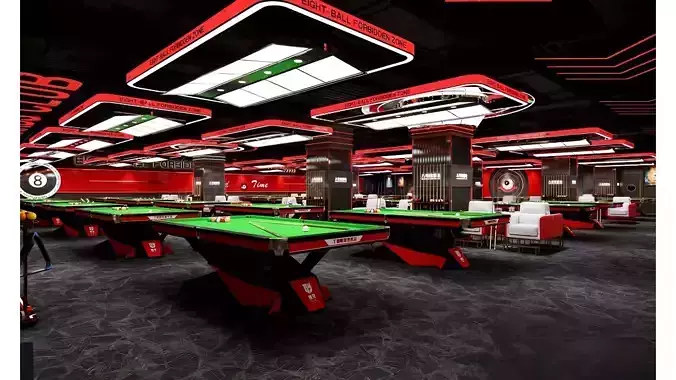 Billiard hall