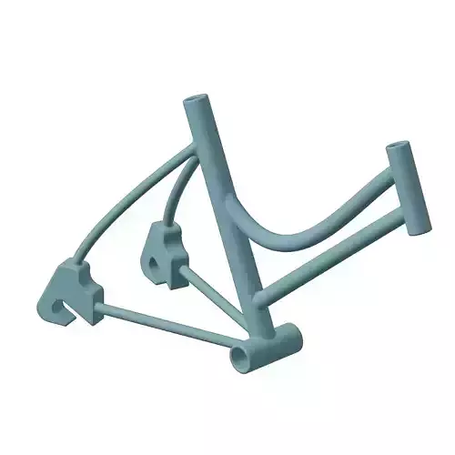 Plastic Premium Ladies Bicycle Frame Toy