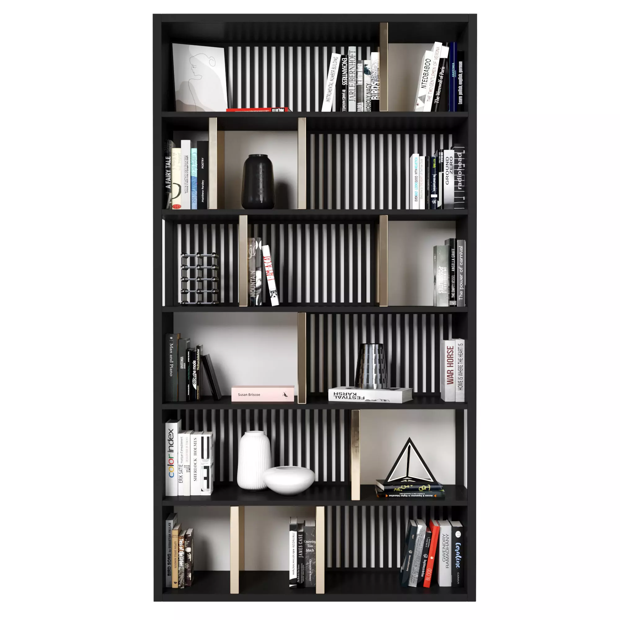 Rack and Bookcase 44 3D model