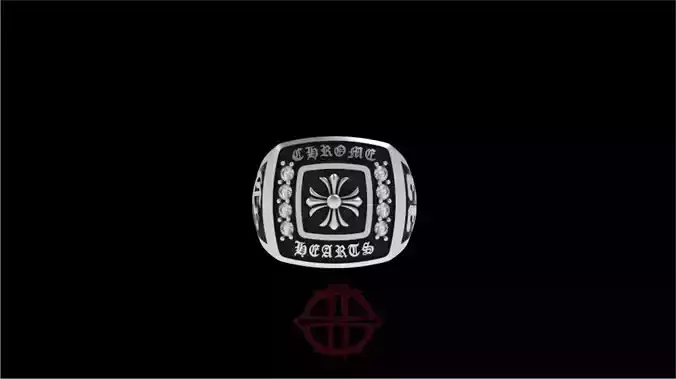 Chrome Hearts Championship Ring