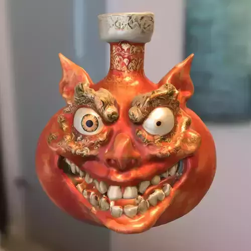 Engraved Fantasy Flask Pack