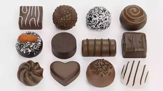 -Chocolate Candies Collection-