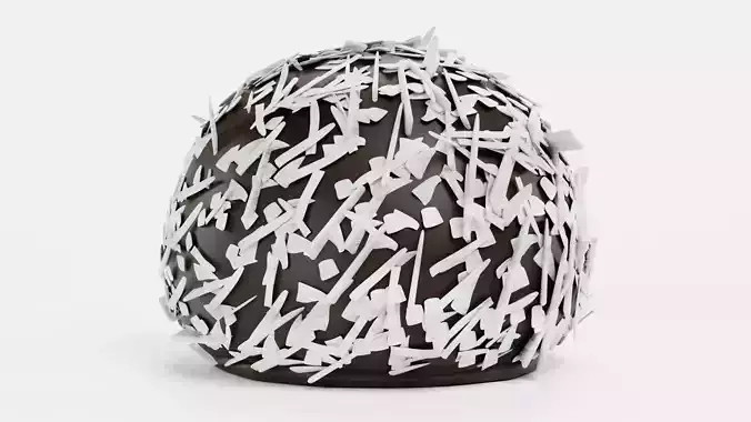 Chocolate Candy V3 - Dark Chocolate Dome with Coconut Powder