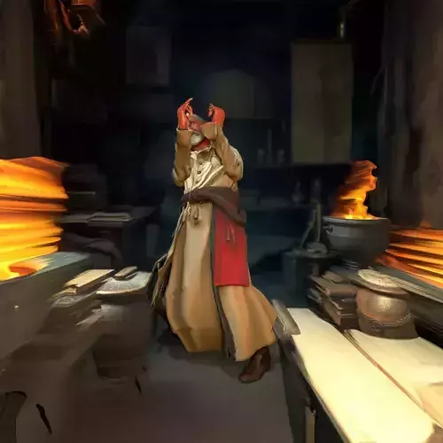 Sage Garb Elderly model pack