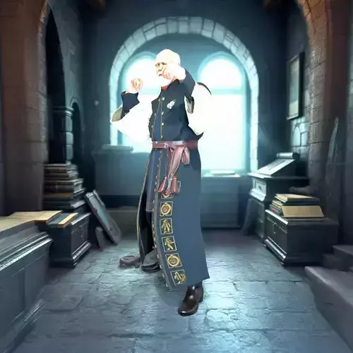 Elder Cleric Robe model pack