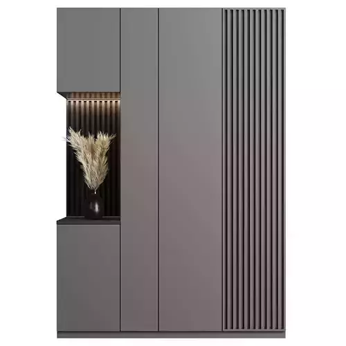 Cabinet with shelves 52