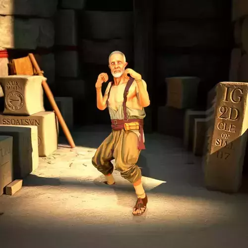 Elder Adventurer Outfit model pack