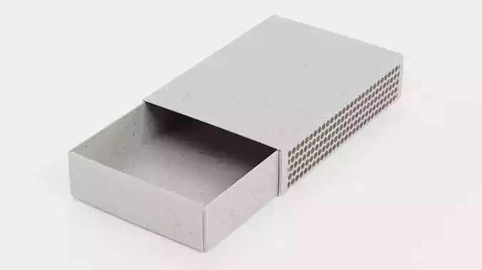Matchbox V3 - Empty Slide-Out Box with Neutral Design