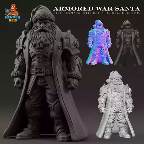 Armored War Santa