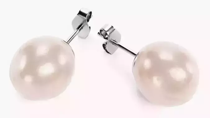-Pearl Earrings-