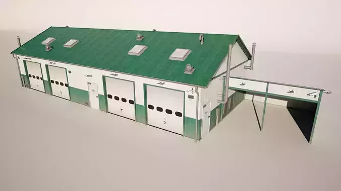  Industrial Farm Building