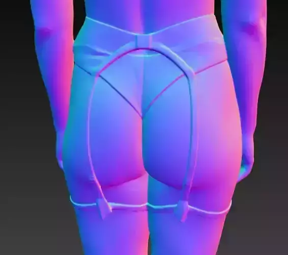 Anime Monster Lady Sculpture  Anime Monster Lady Skulptur