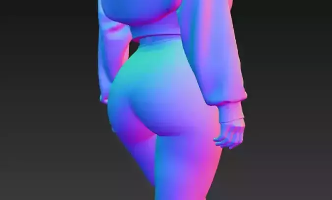 Anime Monster Lady Sculpture  Anime Monster Lady Skulptur