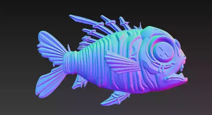 Anime Monster Lady Sculpture  Anime Monster Lady Skulptur