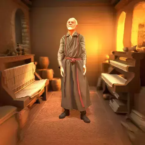 Cozy Elder Robe model pack