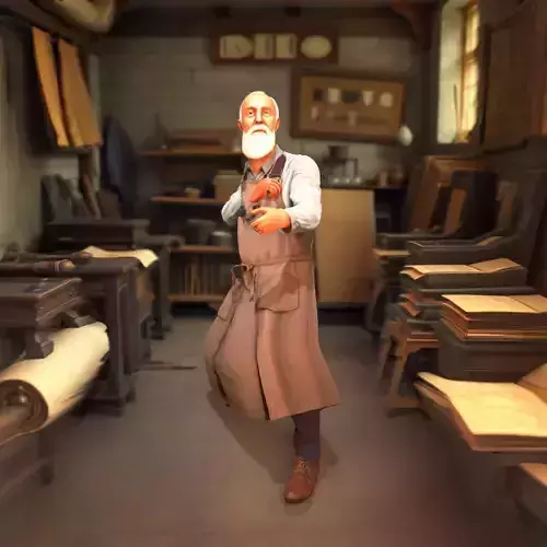 Wise Artisan Character model pack