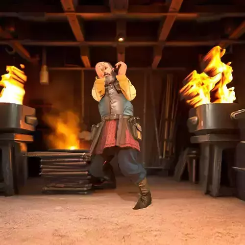 Renaissance Warrior Outfit model pack