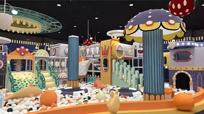 Indoor childrens playground