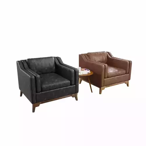 Armchair and side table