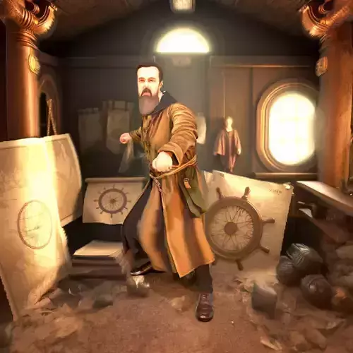 Medieval Elder Robe model pack