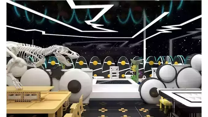 Childrens amusement park