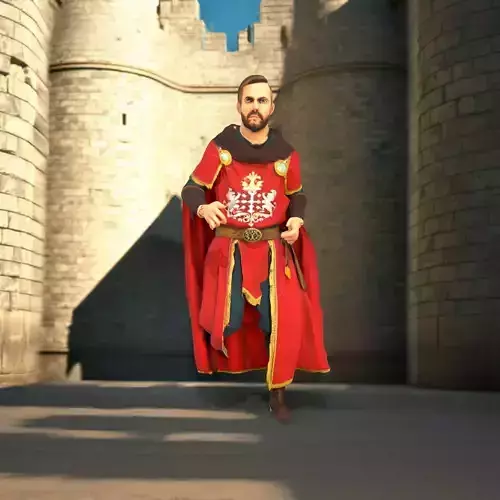 Regal Knight Outfit model pack