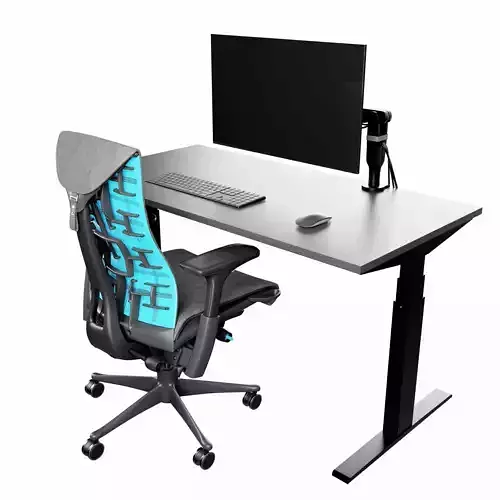 computer desk gaming chair