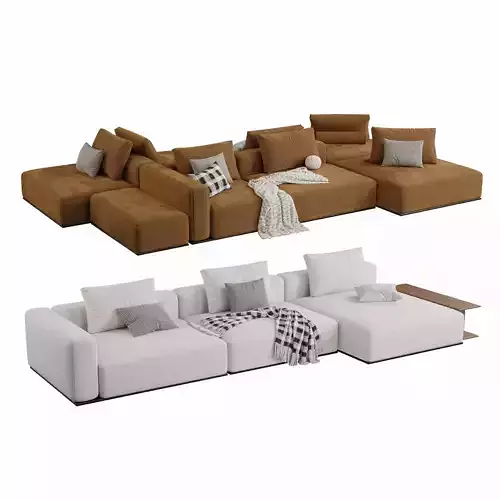 Open L Sectional sofa