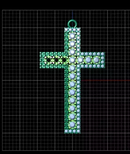 cross pendant jewellry