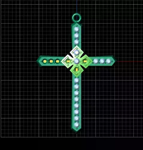 cross pendant jewellry