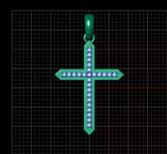 cross pendant jewellry