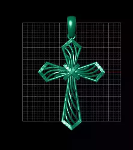 cross pendant jewellry
