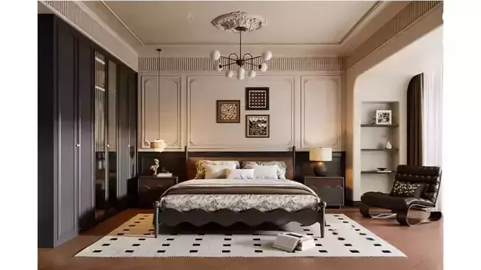French style bedroom