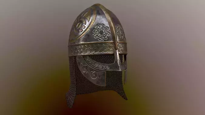 Viking Helmet PBR