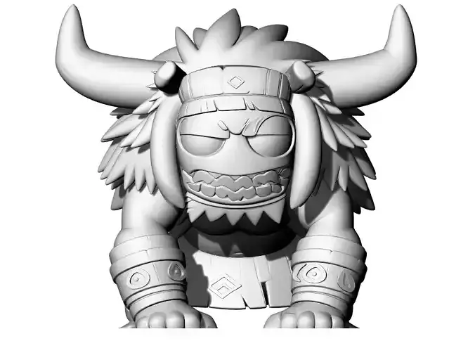 Anime Monster Lady Sculpture  Anime Monster Lady Skulptur