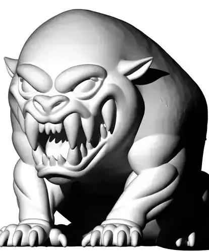 Anime Monster Lady Sculpture  Anime Monster Lady Skulptur