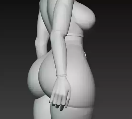 Anime Monster Lady Sculpture  Anime Monster Lady Skulptur